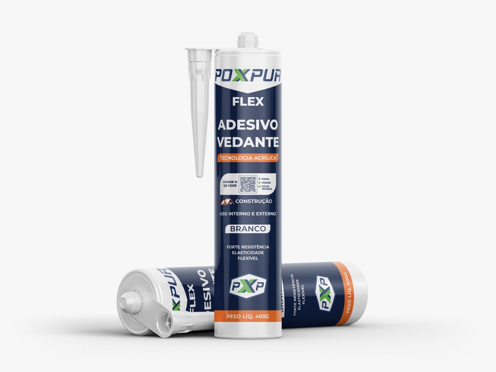 Selante Adesivo Vedante Flex Poxpur 400g