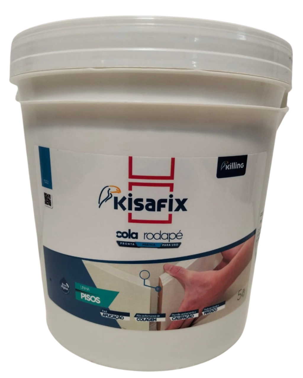 Cola para Rodapé Kisafix 5kg